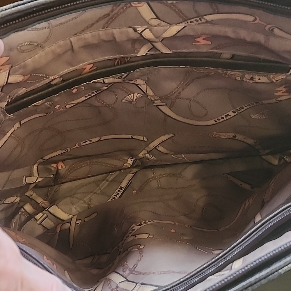 Montana West Chain Shoulder Strap Handbag Totebag - Picture 6 of 14